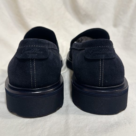 NEW Good Man Brand Lexington Loafer Size 10 Navy Leather - Picture 6 of 10